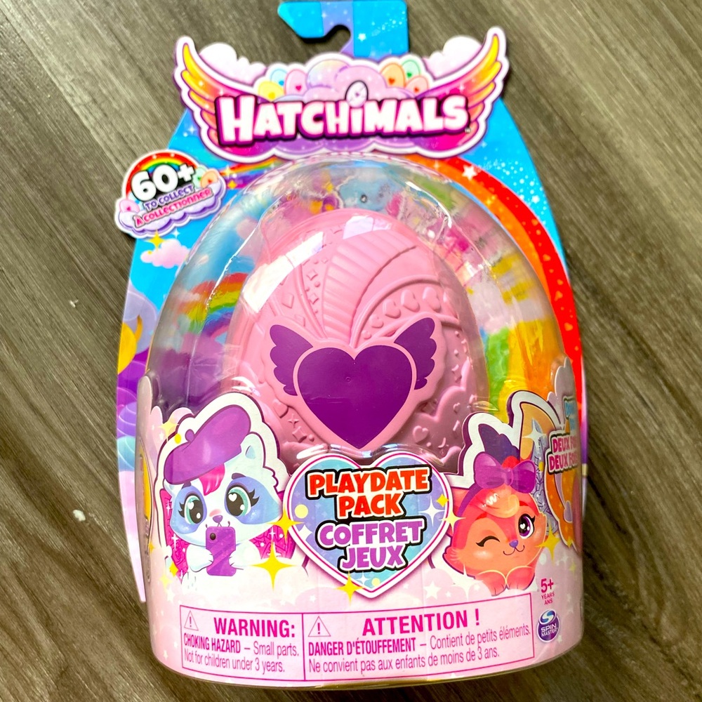 Hatchimals Colleggtibles Playdate Pack with
Egg Playset (price is for a pair)